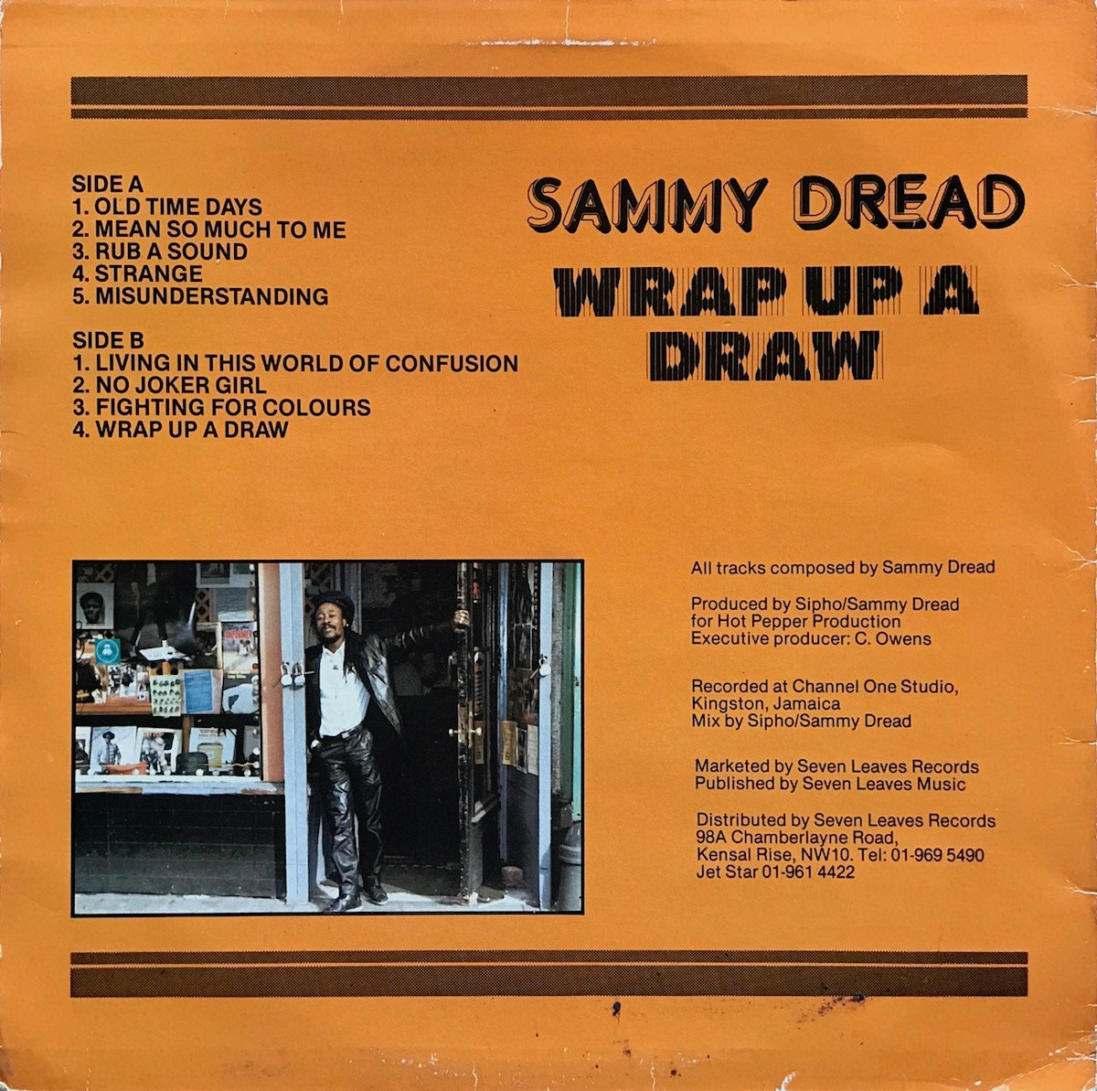 Sammy Dread, Wrap Up A Draw